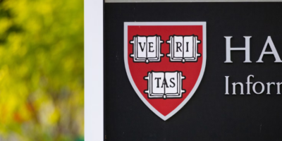 Harvard University signage